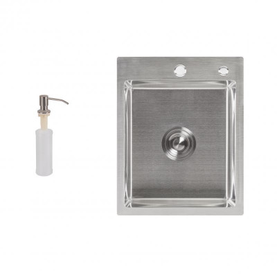 Мойка для кухни Lidz H4050 Brush 3,0/0,8 мм