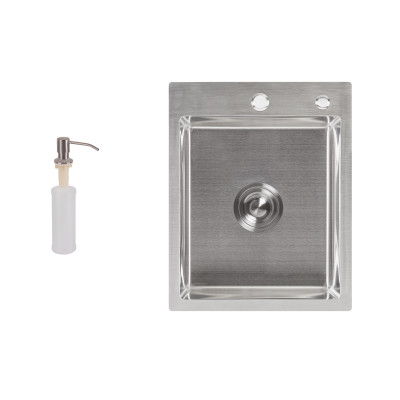 Мойка для кухни Lidz H6050 Brush 3,0/0,8 мм