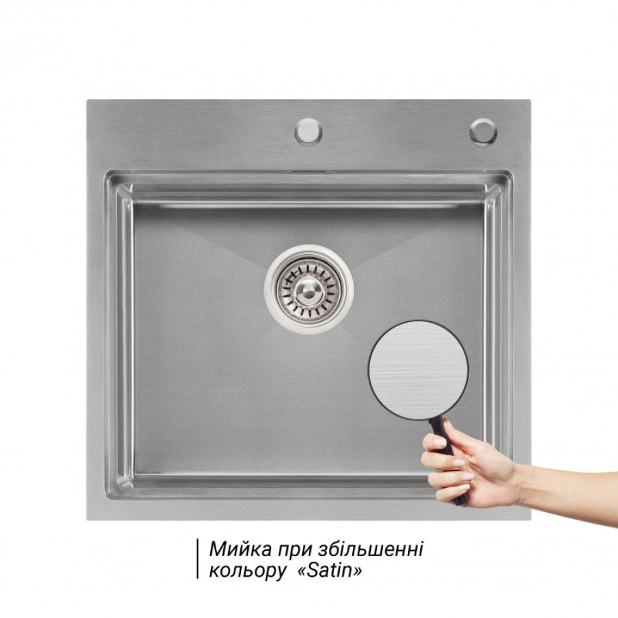 Мойка для кухни Qtap DH5050 интегрирована - фото 6