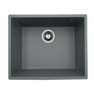 Мойка гранитная Platinum (серый металлик) 5444 OASIS матовая