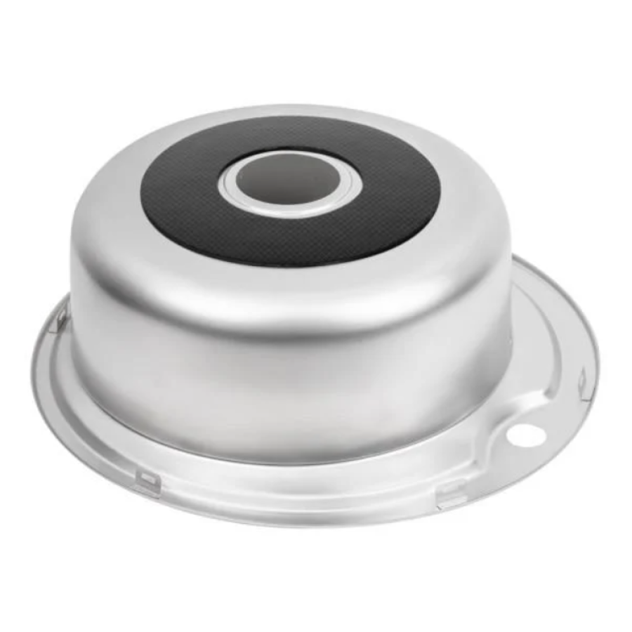 Мойка нерж WEZER 510-F-D толщ 0,8 p-p-510*180mm Decor (врезная)+сифон,6 креплений - фото 3