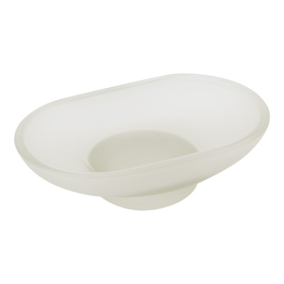 Мыльница Lidz (CRM) - 114.02.10 (матовое стекло)