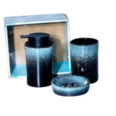 Набор аксессуаров для ванной комнаты S&T, 3 предмета THREE