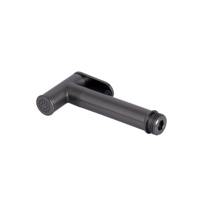 Набір для гігієнічного душу Qtap Slavonice, Gunmetal Black PVD (k35) округлий QTSLA262GMB45916