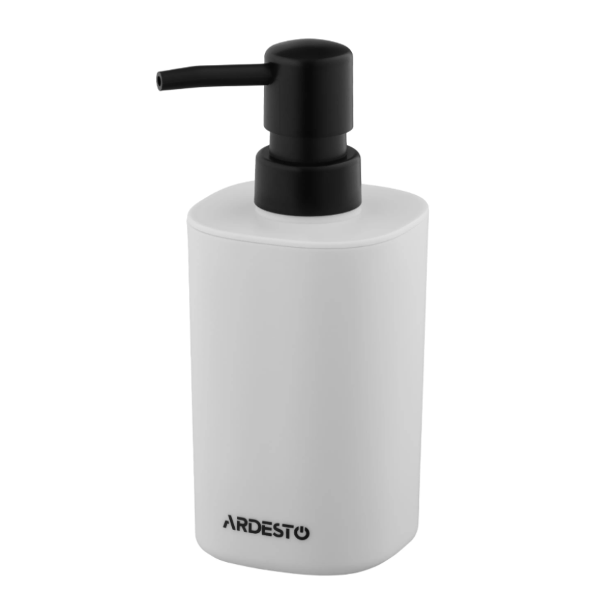 Набор для ванной Ardesto Vigor 380мл. 3 предмета, полипропилен, серый - фото 2