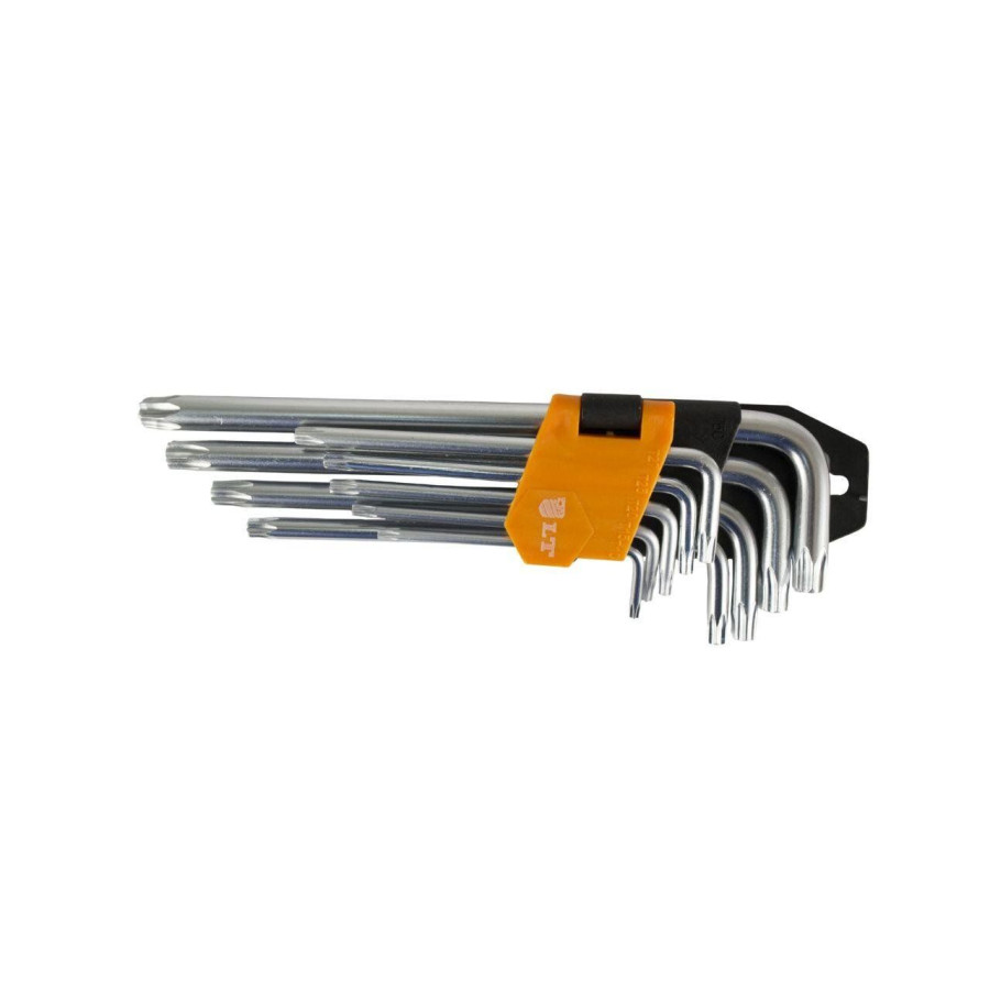 Набор TORX ключей LT 9шт (T10-50mm) удлиненные - фото 1