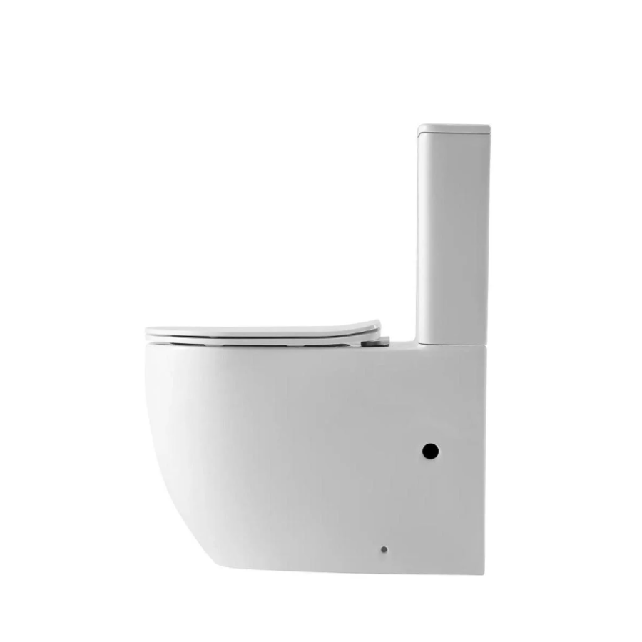 Унітаз підлоговий Robin New Ultra Quiet 660x360x855 мм, White, з сидінням Slim Duroplast/ Soft-close - фото 4