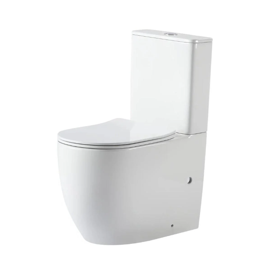 Унітаз підлоговий Robin New Ultra Quiet 660x360x855 мм, White, з сидінням Slim Duroplast/ Soft-close - фото 1