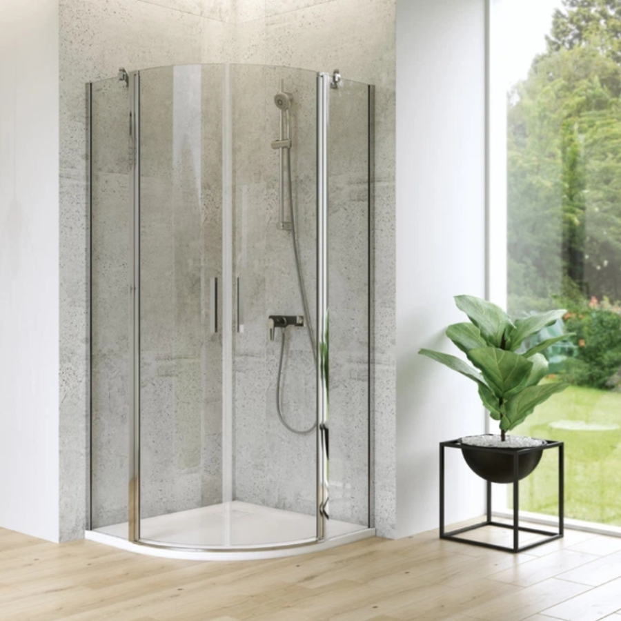 Поддон CERSANIT Tako shower halfround 90*4/set B185 shower tray slim - фото 5