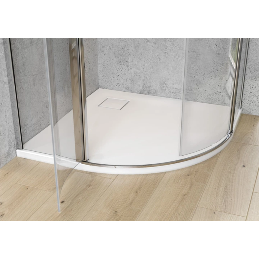 Поддон CERSANIT Tako shower halfround 90*4/set B185 shower tray slim - фото 6