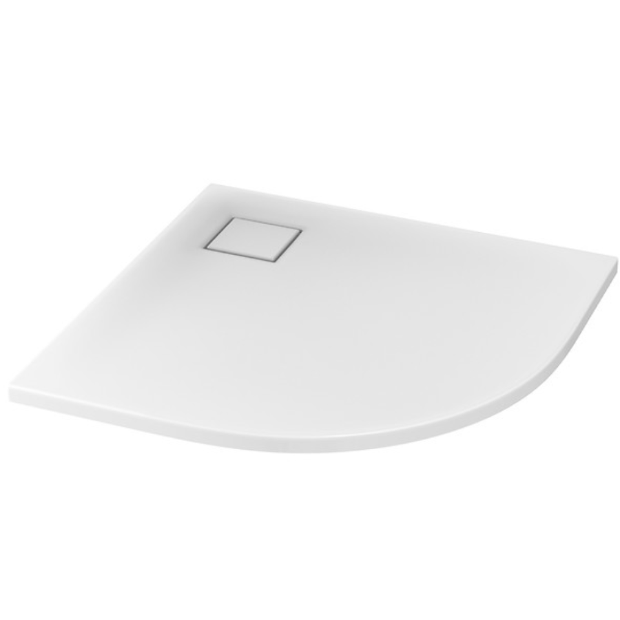 Поддон CERSANIT Tako shower halfround 90*4/set B185 shower tray slim - фото 3