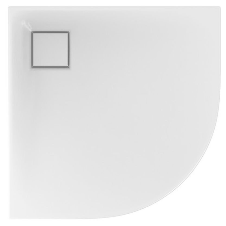 Поддон CERSANIT Tako shower halfround 90*4/set B185 shower tray slim - фото 1