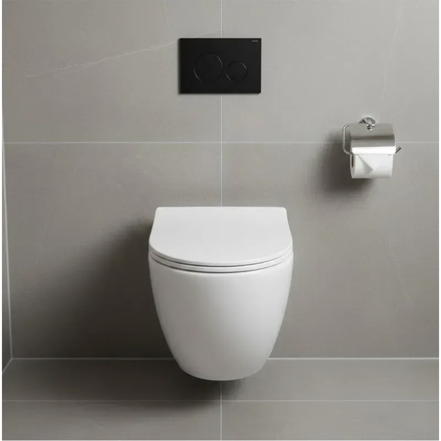 Подвесной унитаз с крышкой DEVIT 3303033 Lite soft-close, Vortex Flush, белый глянец - фото 5