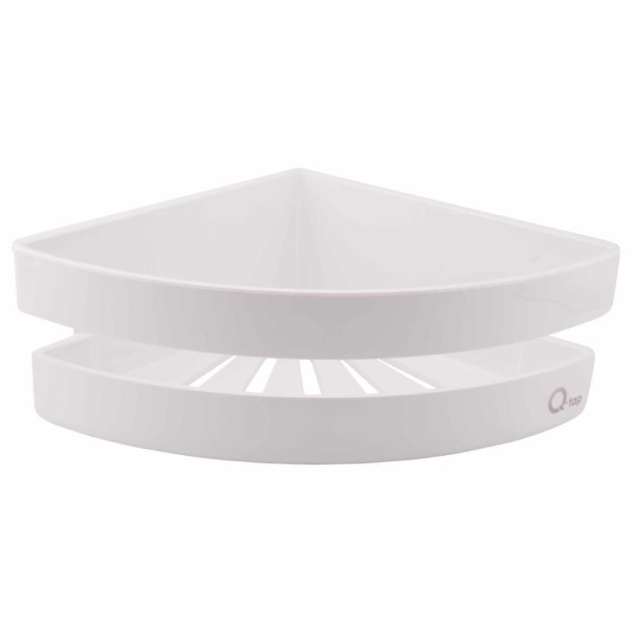 Полка угловая 01 White Qtap - фото 1