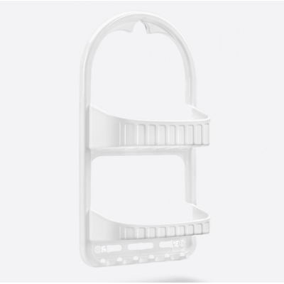Полочка в ванную комнату 2-х ярусная Dunya Plastik (пластиковая)