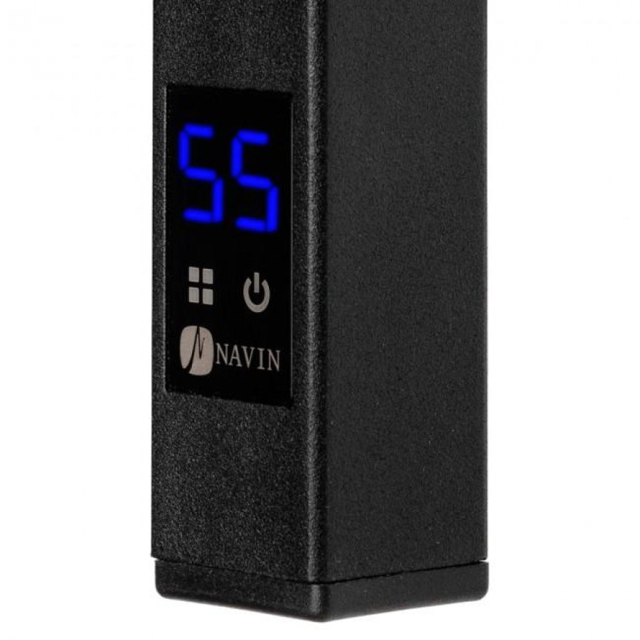 Рушникосушка електрична Stugna 480*800 чорна Sensor (ліва, 102Вт) - фото 5