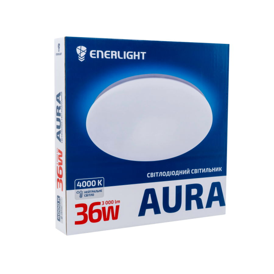 Потолочный светодиодный светильник Enerlight Aura 36вт 4000К - фото 5