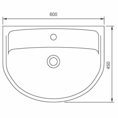 Раковина Kolo Status 2321600UA 60 см