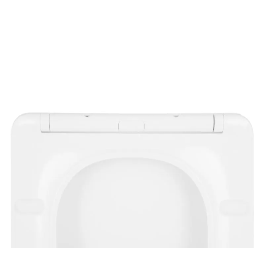 Сидения для унитаза (Crow520, 640) 450х360х55 мм White, с микролифтом, Slim Duroplast, Quik Releas - фото 3