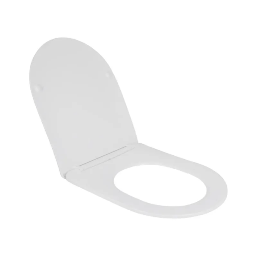 Сидения для унитаза Jay 490 Swan 490 430х361х2 мм Slim Duroplast/ Quick release QT99SC5179W - фото 1