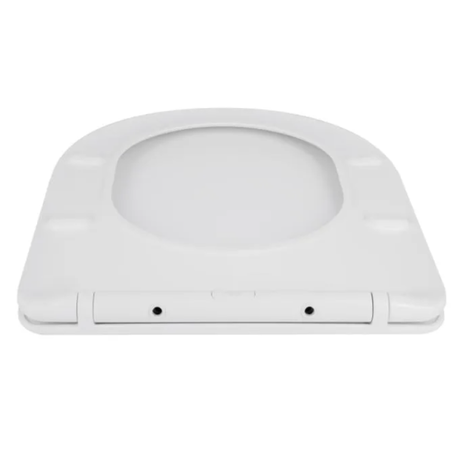 Сидения для унитаза Jay 490 Swan 490 430х361х43 мм White, с микролифтотом, Slim Duroplast, Quik Rel - фото 3