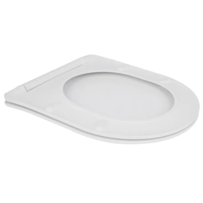 Сидіння для унітазу Jay 490 Swan 490  430х361х43 мм White, з мікроліфтотом, Slim Duroplast, Quik Rel