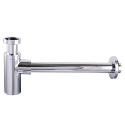 Сифон для раковины цилиндрический Globus Lux GSB-32-125-00 1 1/4 хром латунь