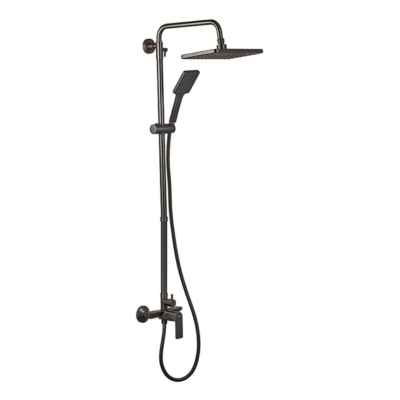 Смеситель Haiba ALEX 003J GRAPHITE душ.колонна