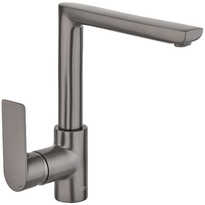 Смеситель Haiba ALEX 018 GRAPHITE боковой