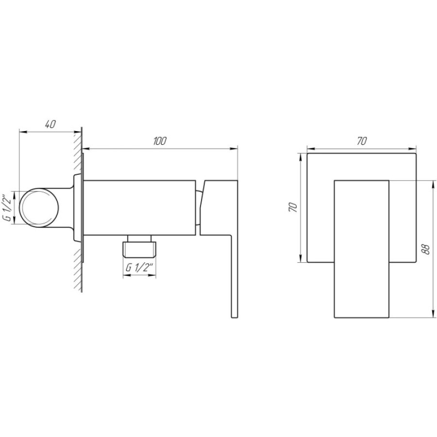 Смеситель для биде Globus Lux Piano GLPN-0-106MIX - фото 8