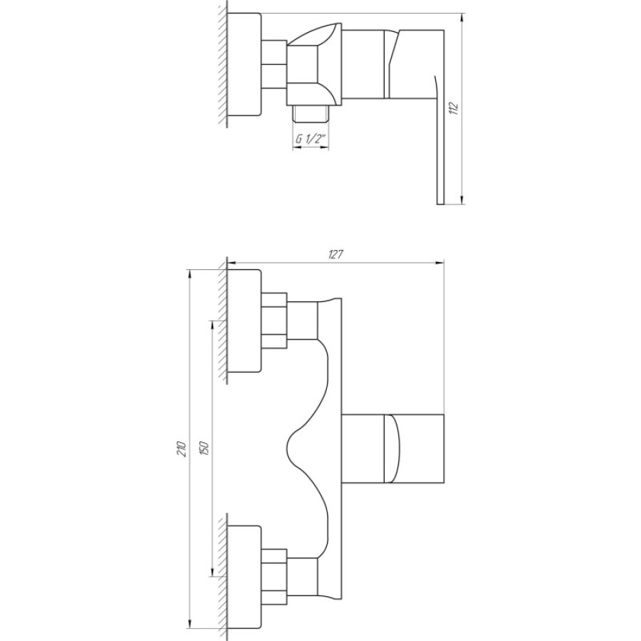 Смеситель для душа Globus Lux Niagara GLN-0105N - фото 5