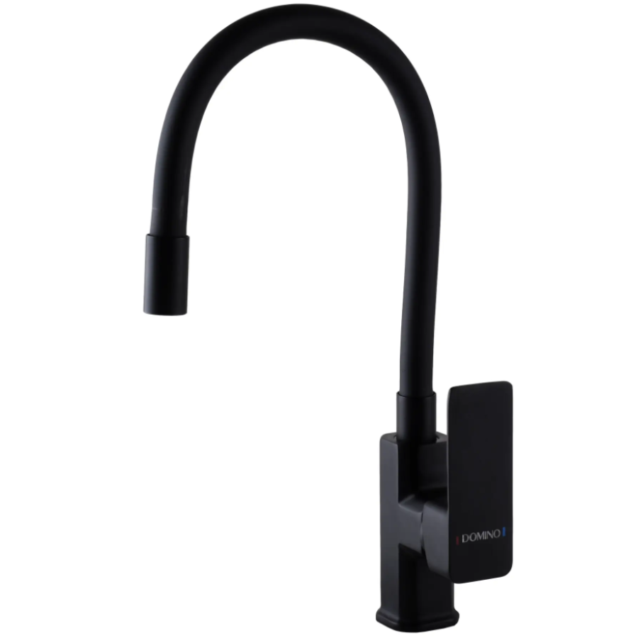 Змішувач для кухні Domino DMM-203 LR-STSTEEL-Black - фото 5
