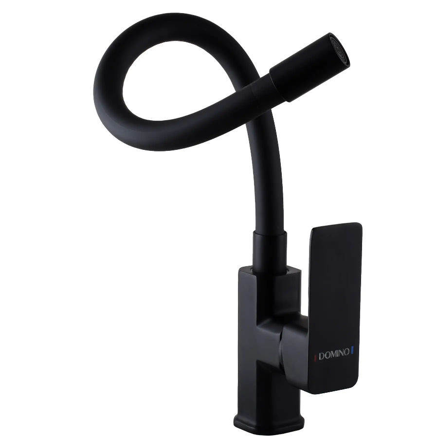 Змішувач для кухні Domino Malibu DMM-203 LR-BLACK-BLACK - фото 4