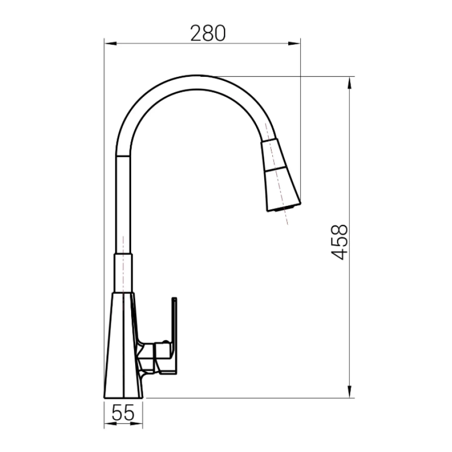 Змішувач для кухні Domino Dionis DDD-203SM-BR-B01 - фото 10