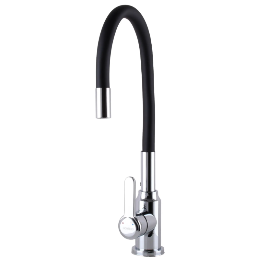 Змішувач для кухні Domino Ellipse DCC-203L-Black - фото 2