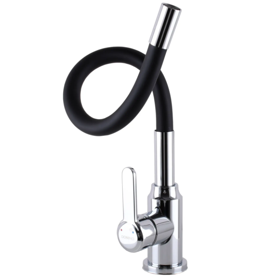 Змішувач для кухні Domino Ellipse DCC-203L-Black - фото 4