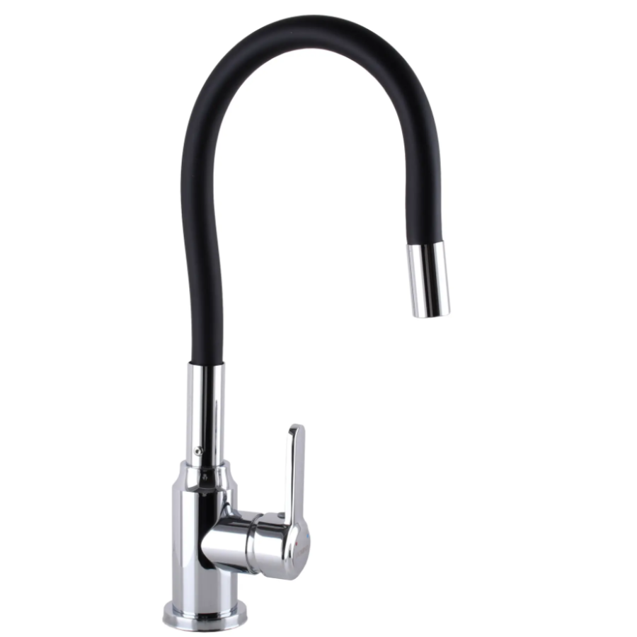 Змішувач для кухні Domino Ellipse DCC-203L-Black - фото 3