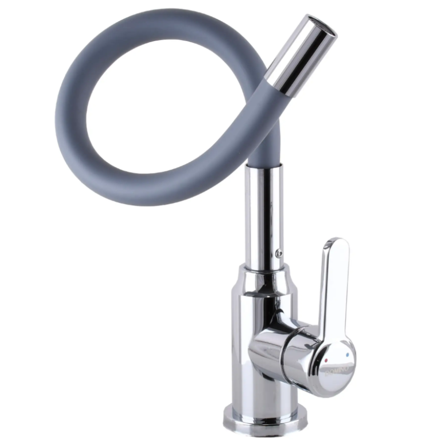 Змішувач для кухні Domino Ellipse DCC-203L-GRAY - фото 4