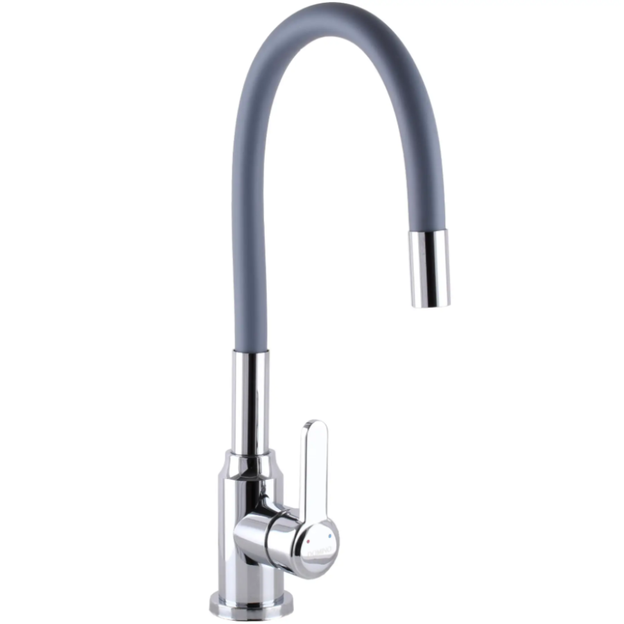 Змішувач для кухні Domino Ellipse DCC-203L-GRAY - фото 5