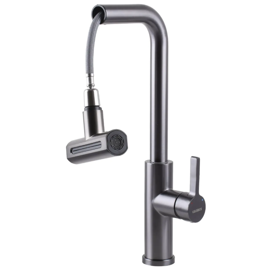 Змішувач для кухні Globus Lux Alpen BT1-2044-GP - фото 9