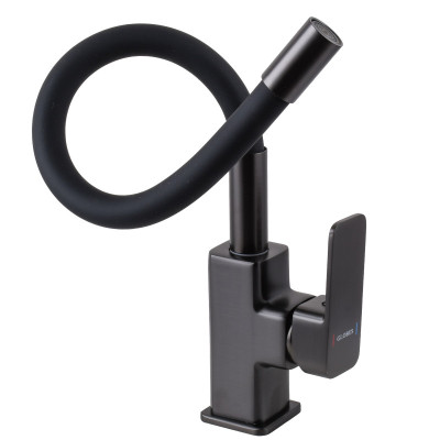 Смеситель для кухни Globus Lux Milano GLM-0203LR-11-GRAPHITE