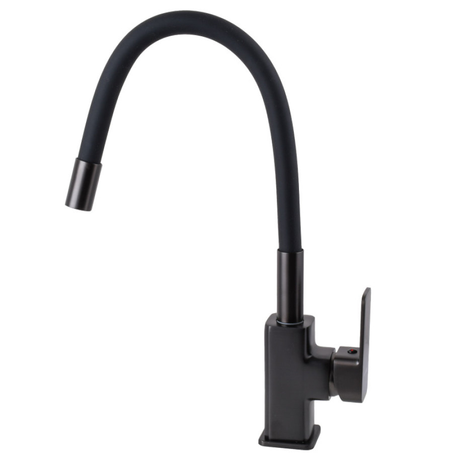 Смеситель для кухни Globus Lux Milano GLM-0203LR-11-GRAPHITE - фото 3