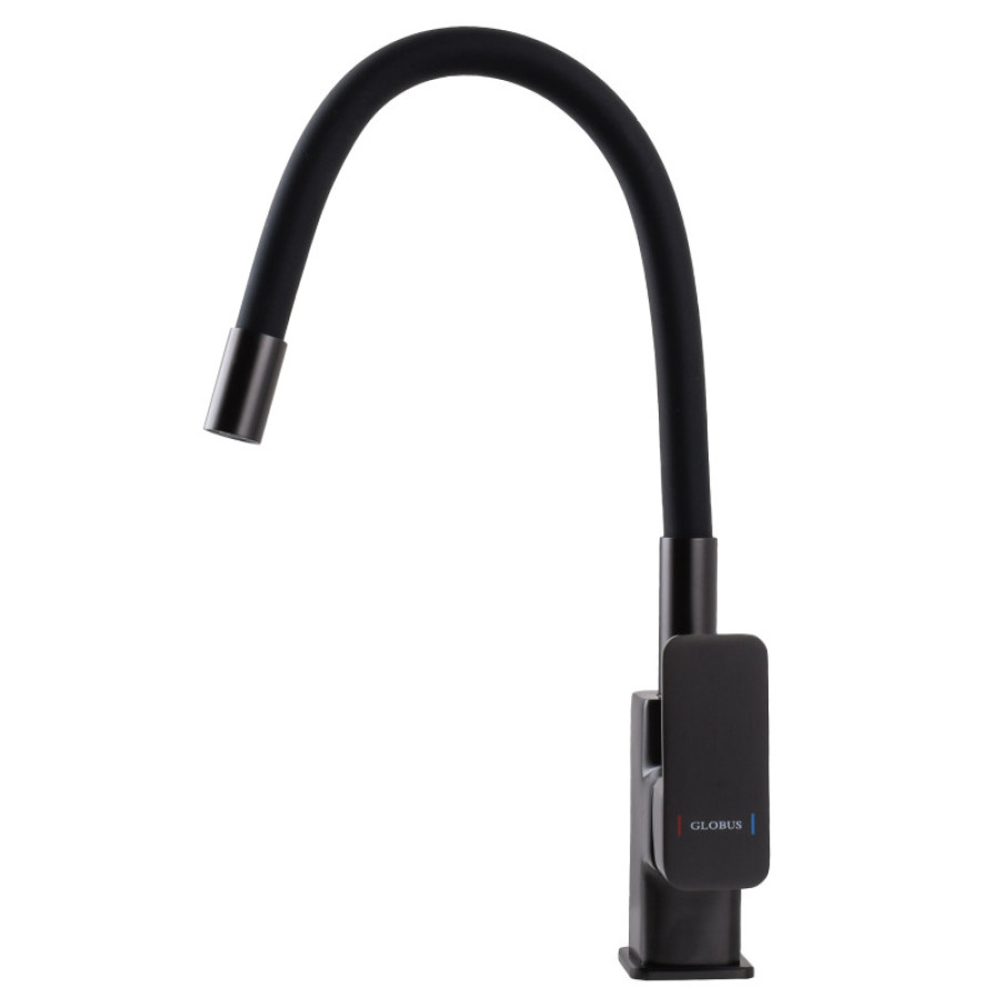 Смеситель для кухни Globus Lux Milano GLM-0203LR-11-GRAPHITE - фото 6