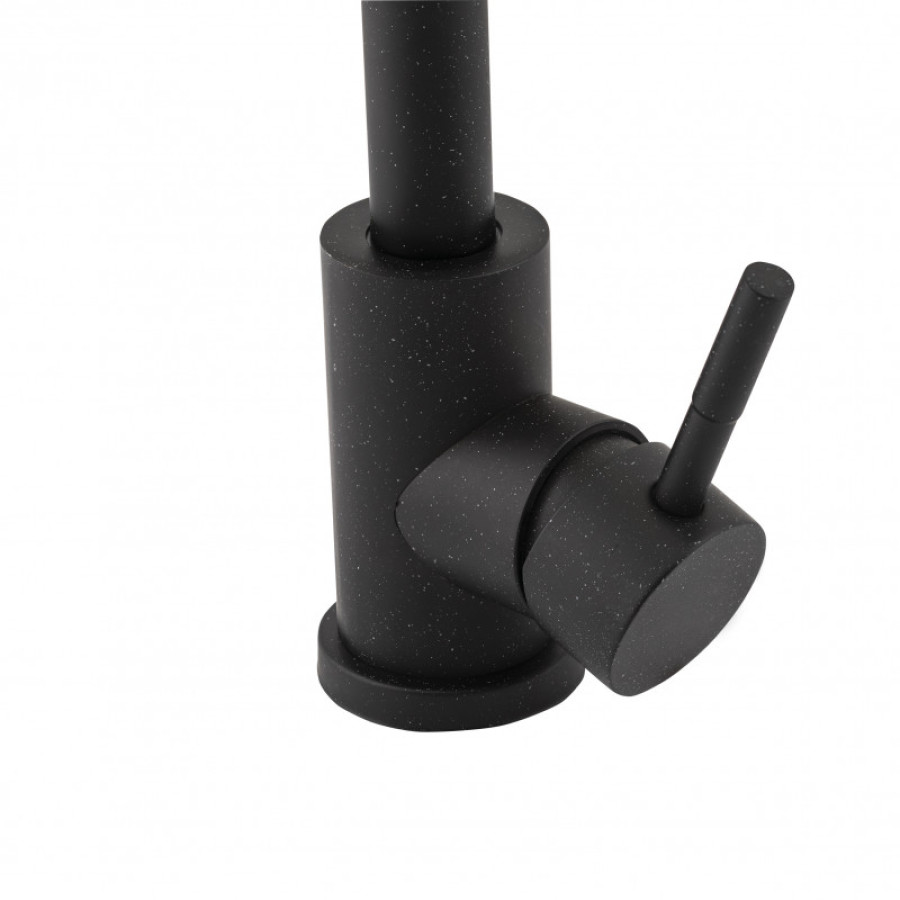 Змішувач для кухні Lidz Aria 015F (k35) (12 32 015F-8) Black - фото 3