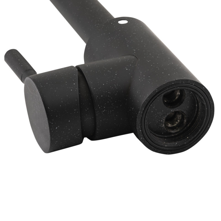 Змішувач для кухні Lidz Aria 015F (k35) (12 32 015F-8) Black - фото 4