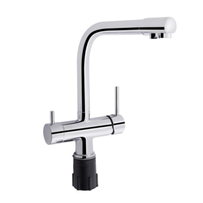 Змішувач для кухні Qtap Kuchyne QTKUC92102FC Chrome з підключенням для питної води