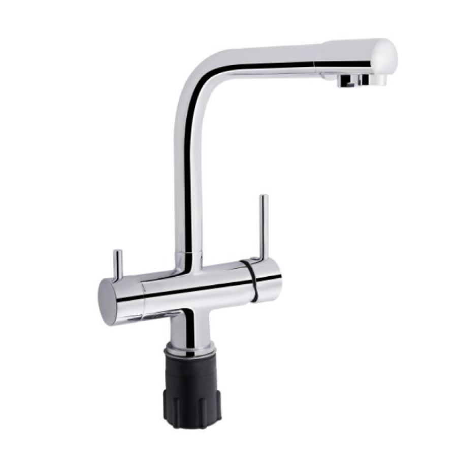 Змішувач для кухні Qtap Kuchyne QTKUC92102FC Chrome з підключенням для питної води - фото 1