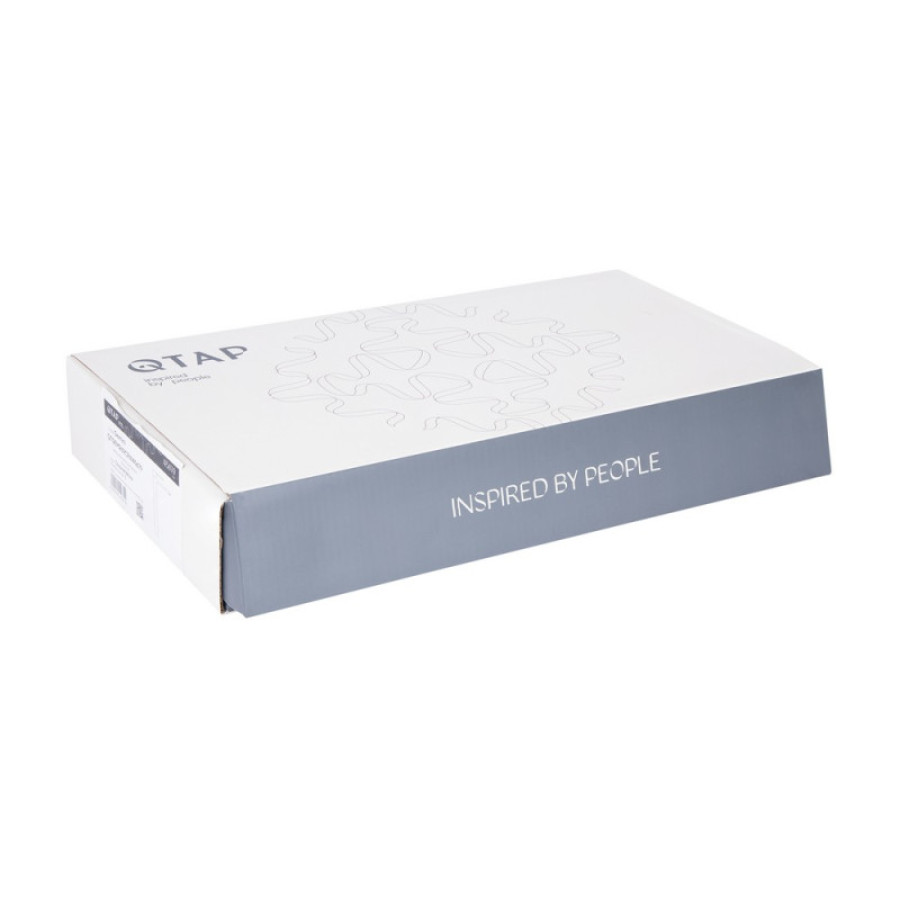 Смеситель для раковины Qtap Gemini высокий QTGEM269CRW45679 Chrome/White - фото 5