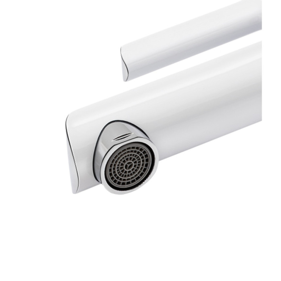 Смеситель для раковины Qtap Grand 001F низкий White (k35) - фото 3