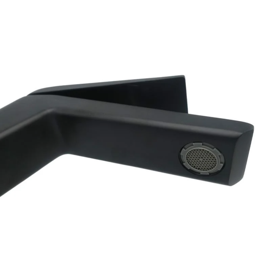 Змішувач для раковини, латунь чорний матовий AIM DG08910 matte black - фото 4